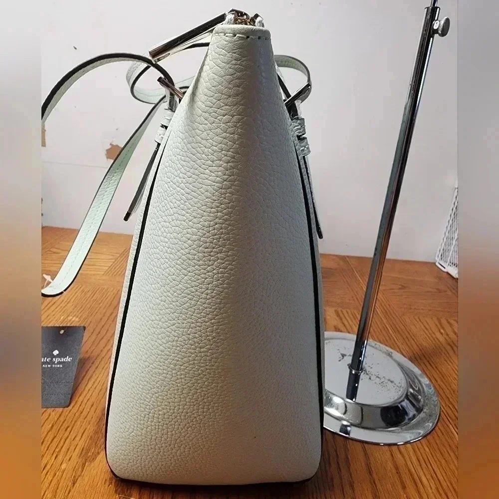NWT Kate Spade Maya Shoulder Pebble Leather Tote Handbag Orchard Street WKRU5798 - Picture 5 of 12